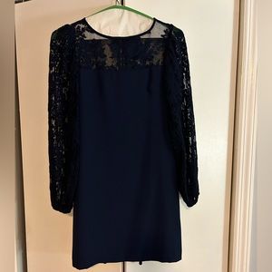 White House Black Market Navy dress.
